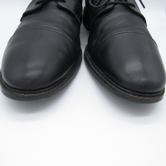 Cole Haan Men Size 10.5 Buckland Cap Toe Oxford Leather Black Dress Shoes C28881 main image 7